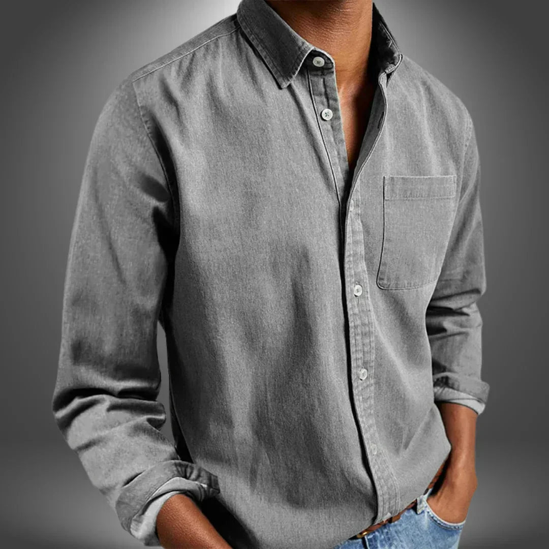DELACROIX | Chemise Jacques pour homme avec poche poitrine