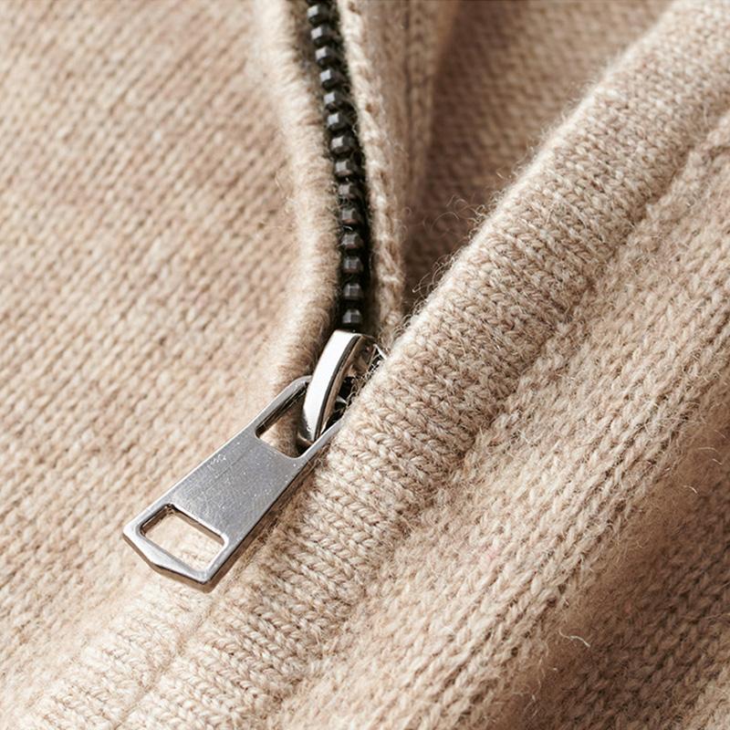 DELACROIX | Patrick Men's Zip Neck Sweater