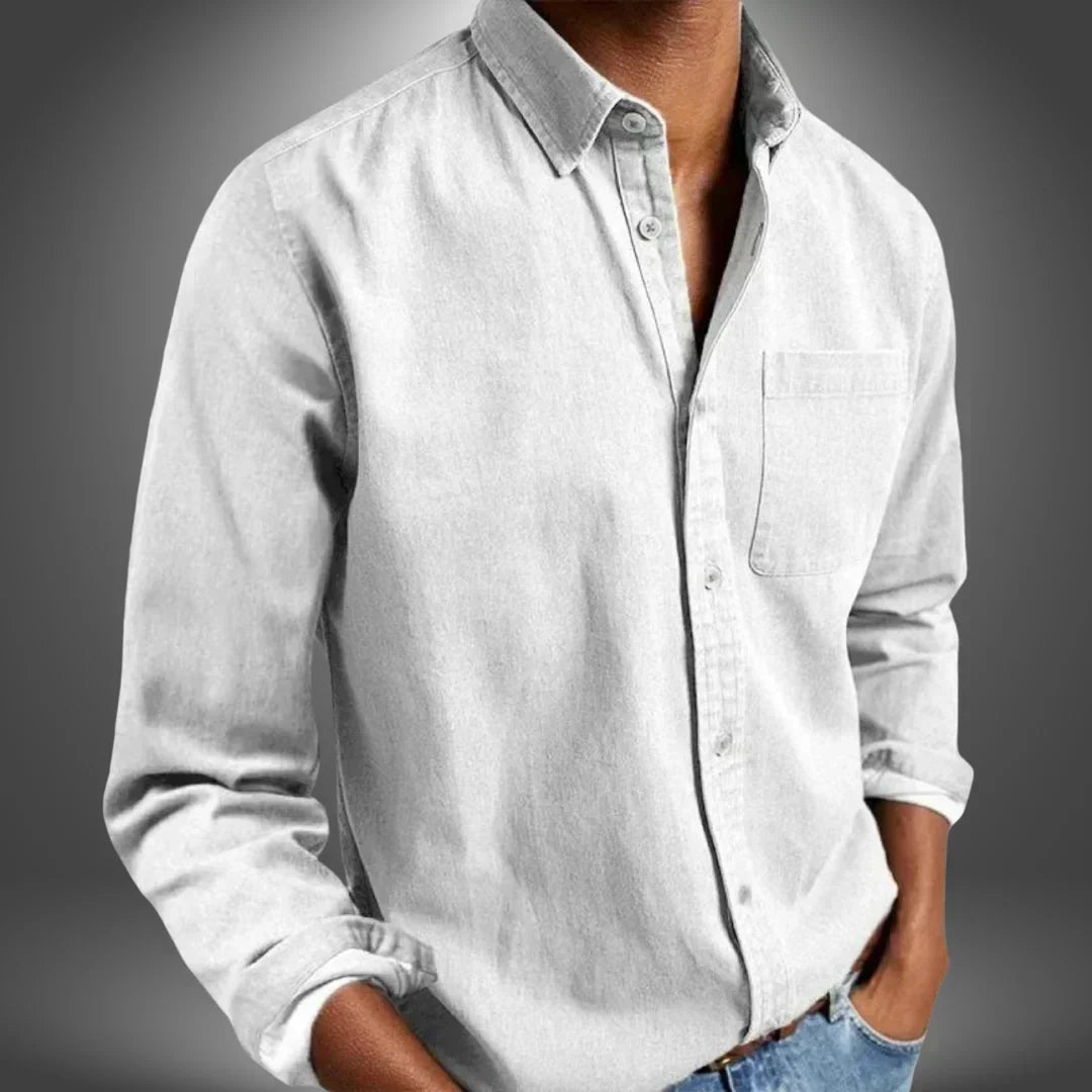 DELACROIX | Chemise Jacques pour homme avec poche poitrine