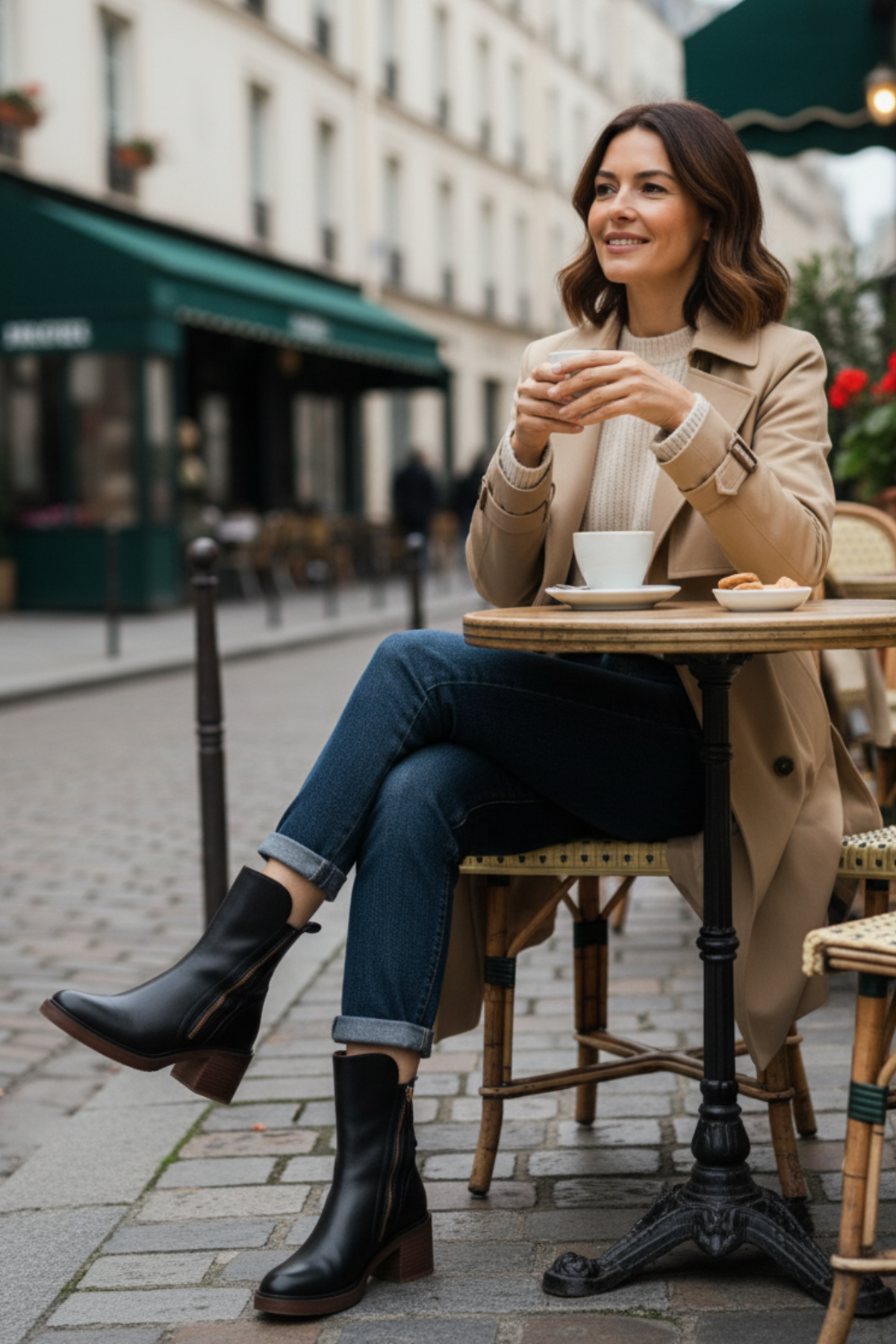 DELACROIX | Bottines à talons zippées pour femme Isabelle
