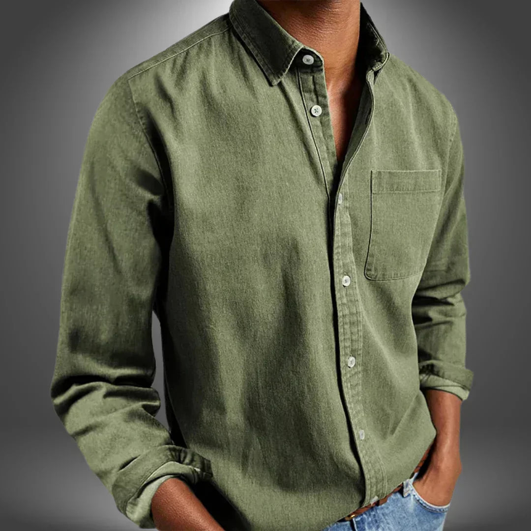 DELACROIX | Chemise Jacques pour homme avec poche poitrine