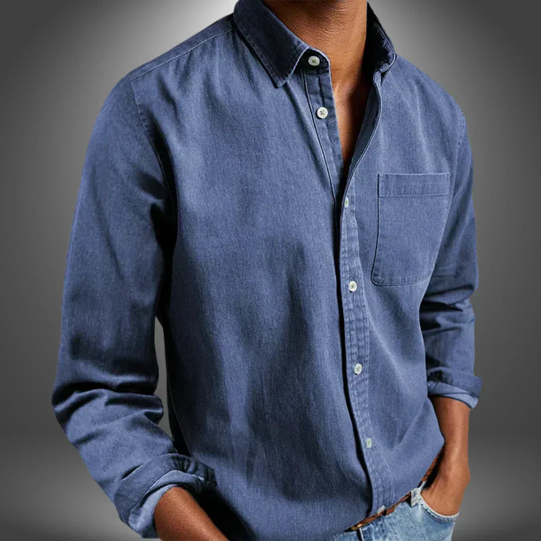 DELACROIX | Chemise Jacques pour homme avec poche poitrine