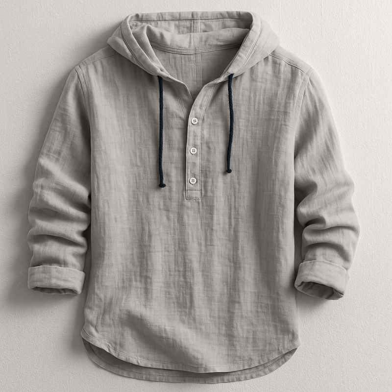 DELACROIX | Pierre Men's Hooded Shirt