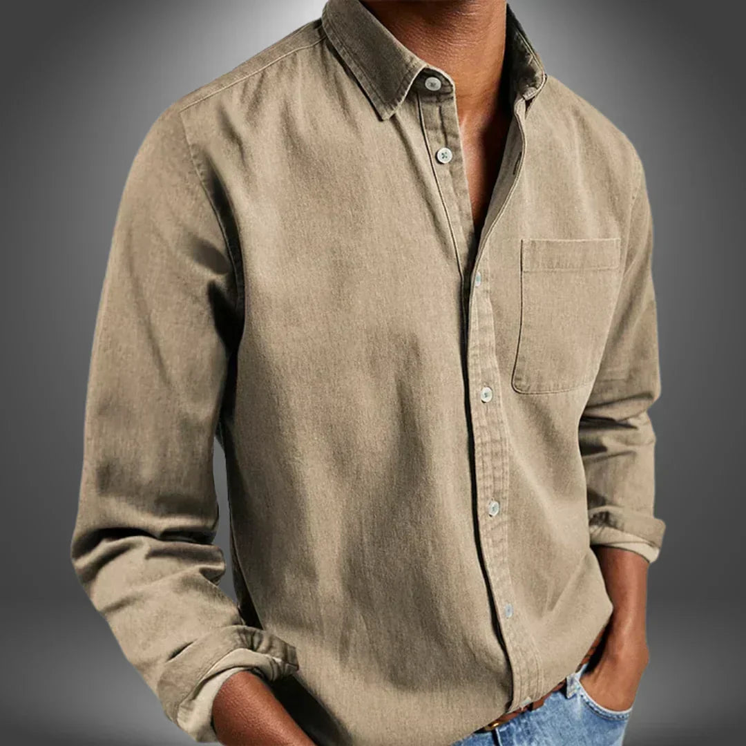 DELACROIX | Chemise Jacques pour homme avec poche poitrine