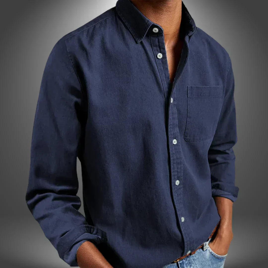 DELACROIX | Chemise Jacques pour homme avec poche poitrine