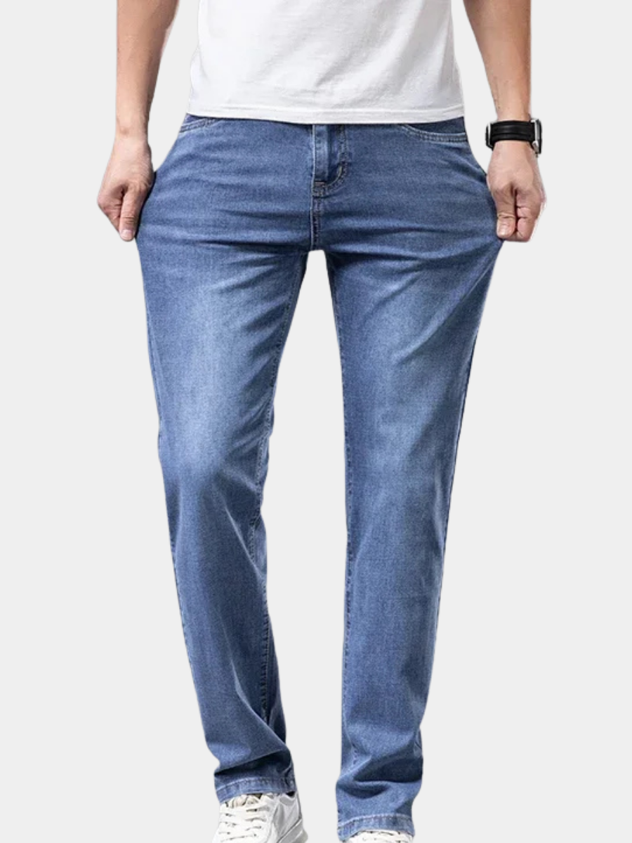 DELACROIX | Pantalon Julien pour homme coupe droite effet jean