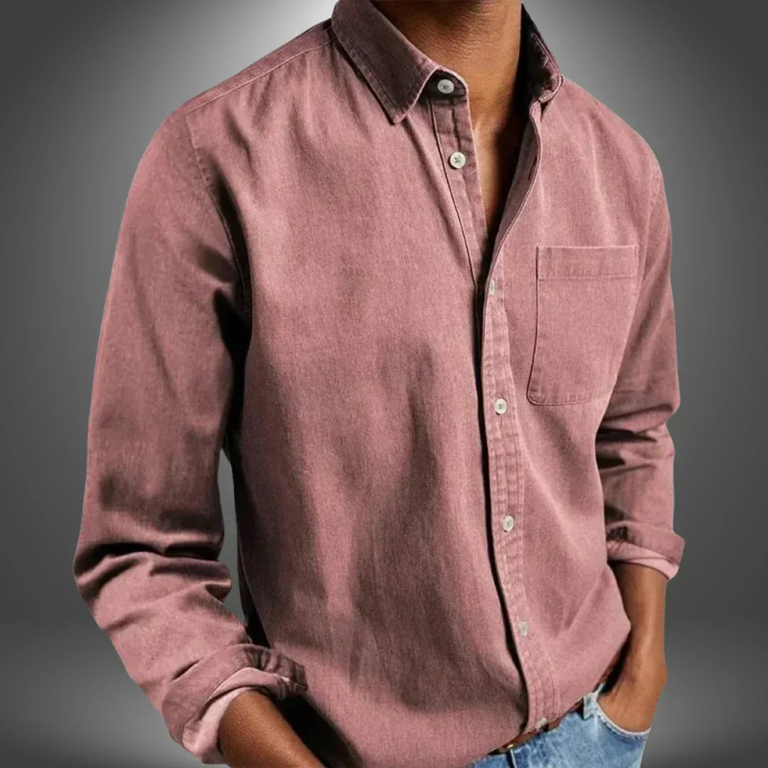 DELACROIX | Chemise Jacques pour homme avec poche poitrine