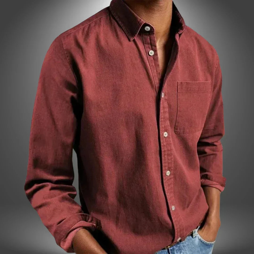 DELACROIX | Chemise Jacques pour homme avec poche poitrine