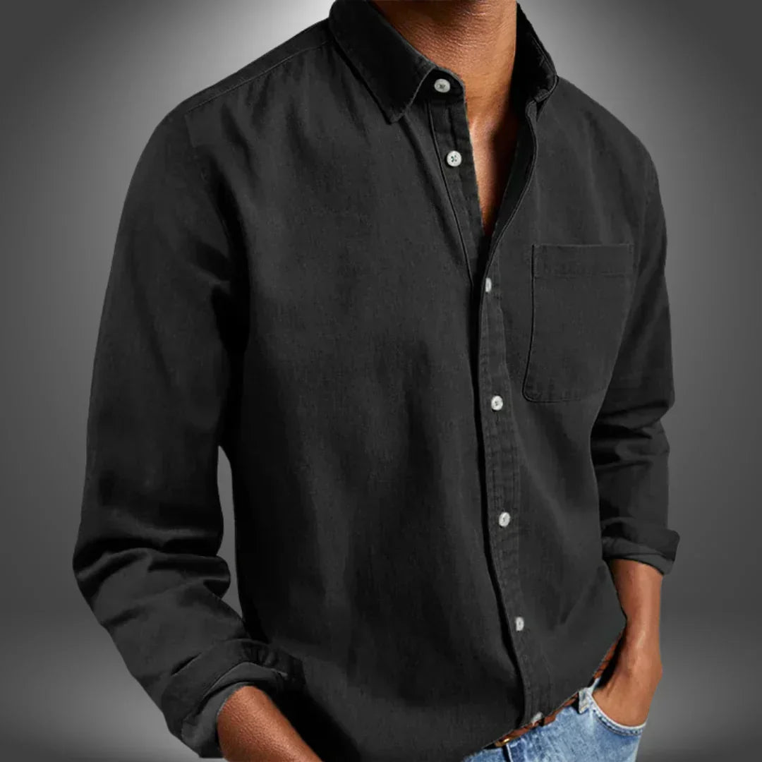 DELACROIX | Chemise Jacques pour homme avec poche poitrine