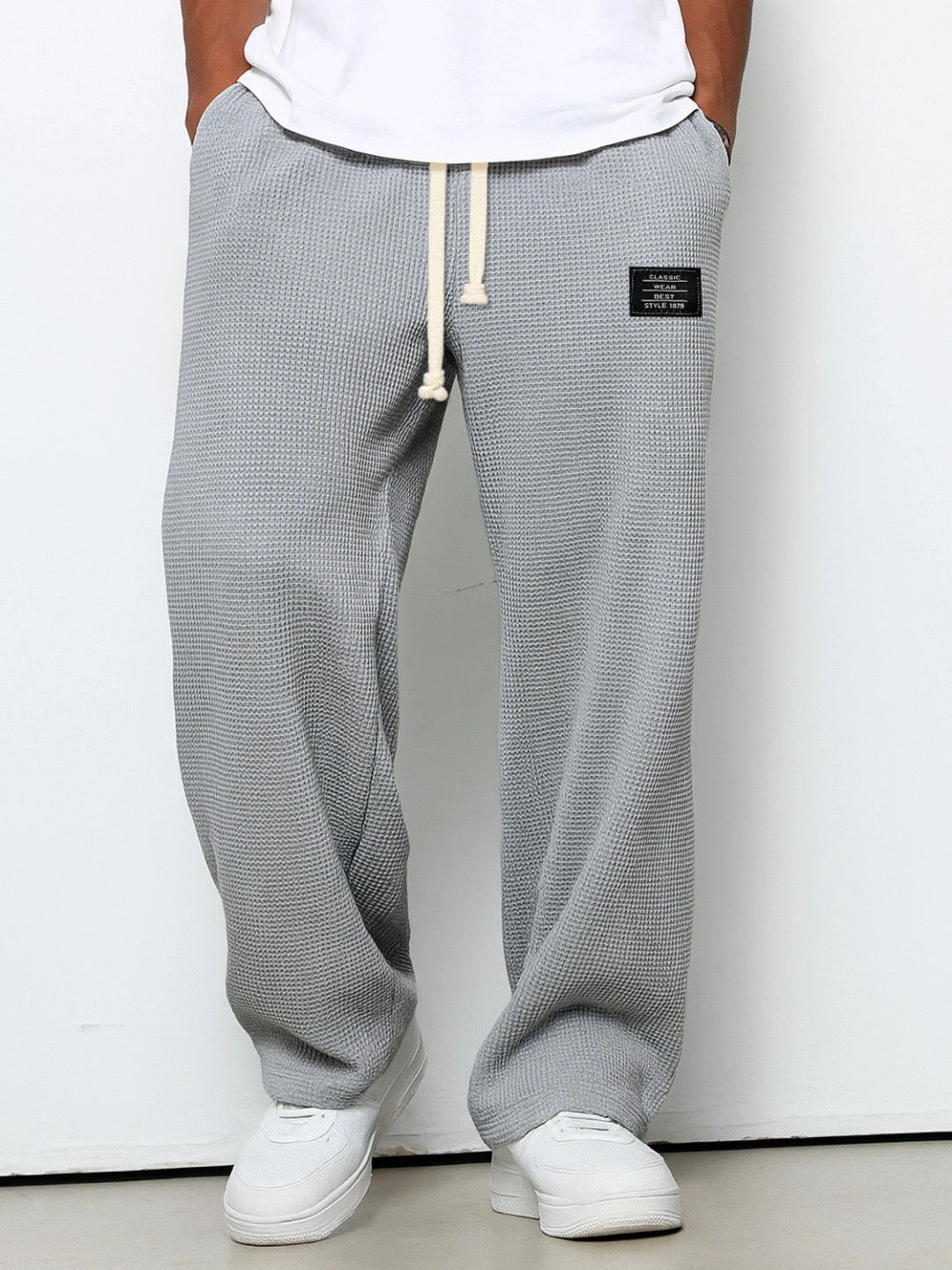 DELACROIX | Pantalon Large à Cordon pour Homme - Modèle Frédéric