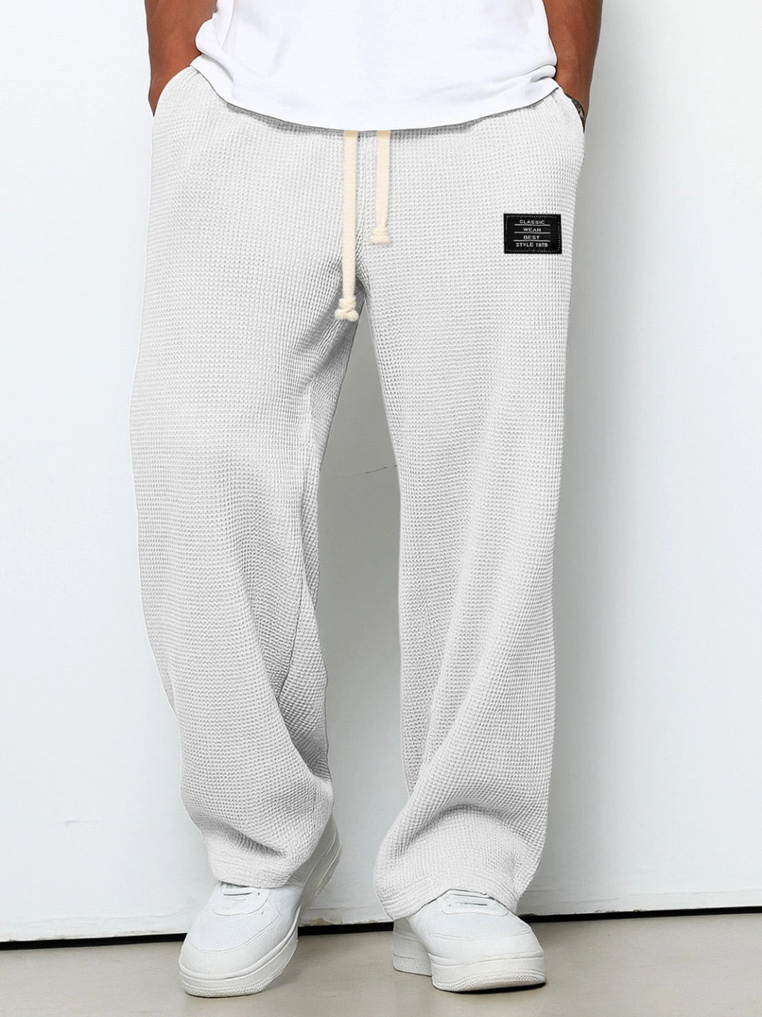 DELACROIX | Pantalon Large à Cordon pour Homme - Modèle Frédéric