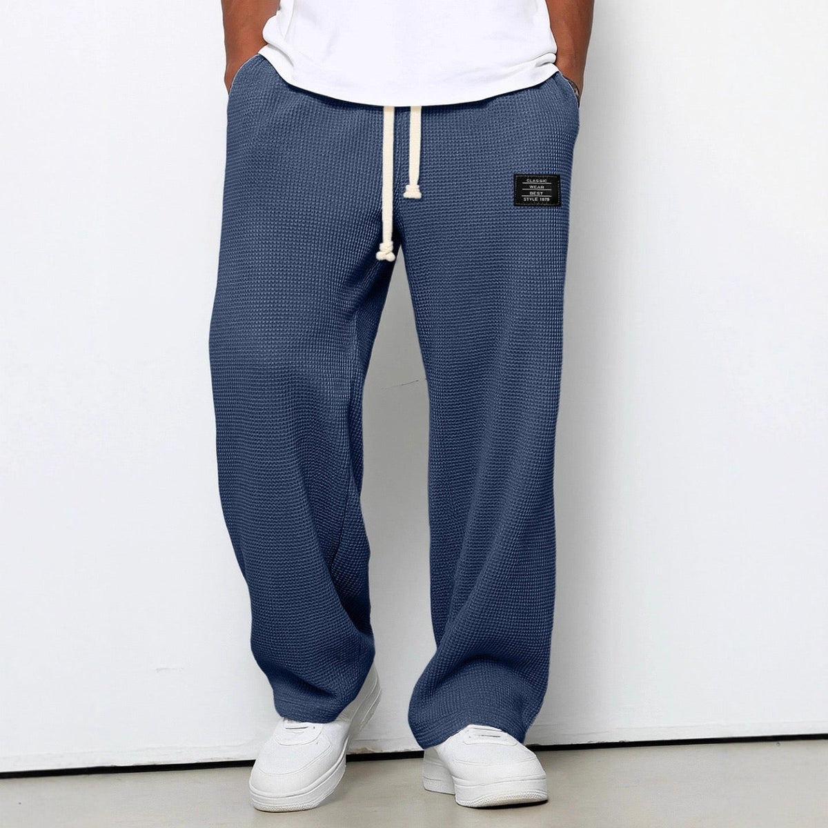 DELACROIX | Pantalon Large à Cordon pour Homme - Modèle Frédéric