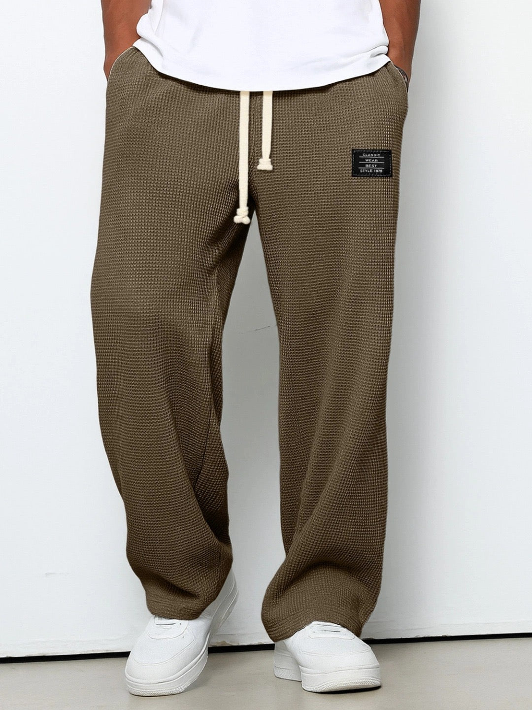 DELACROIX | Pantalon Large à Cordon pour Homme - Modèle Frédéric