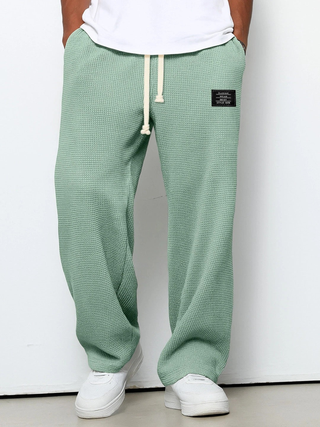 DELACROIX | Pantalon Large à Cordon pour Homme - Modèle Frédéric