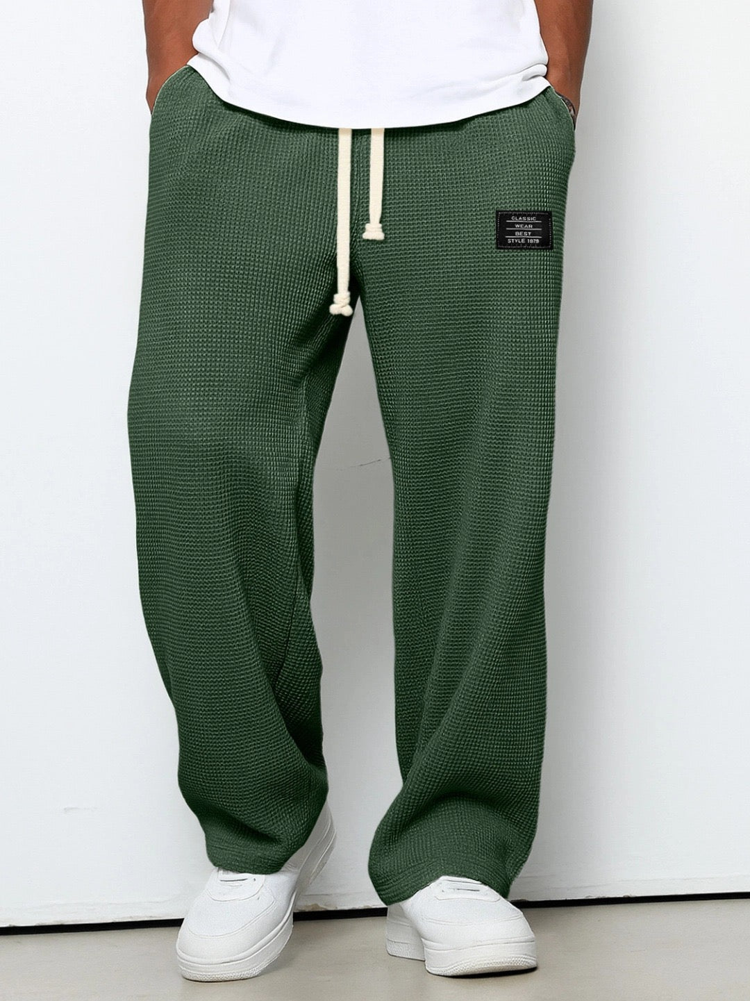 DELACROIX | Pantalon Large à Cordon pour Homme - Modèle Frédéric