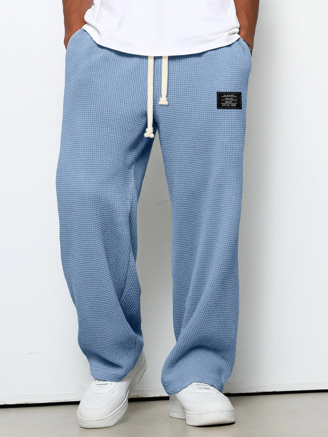 DELACROIX | Pantalon Large à Cordon pour Homme - Modèle Frédéric