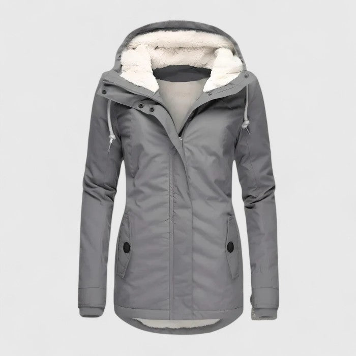 DELACROIX | Parka à capuche doublée pour femme Charlotte