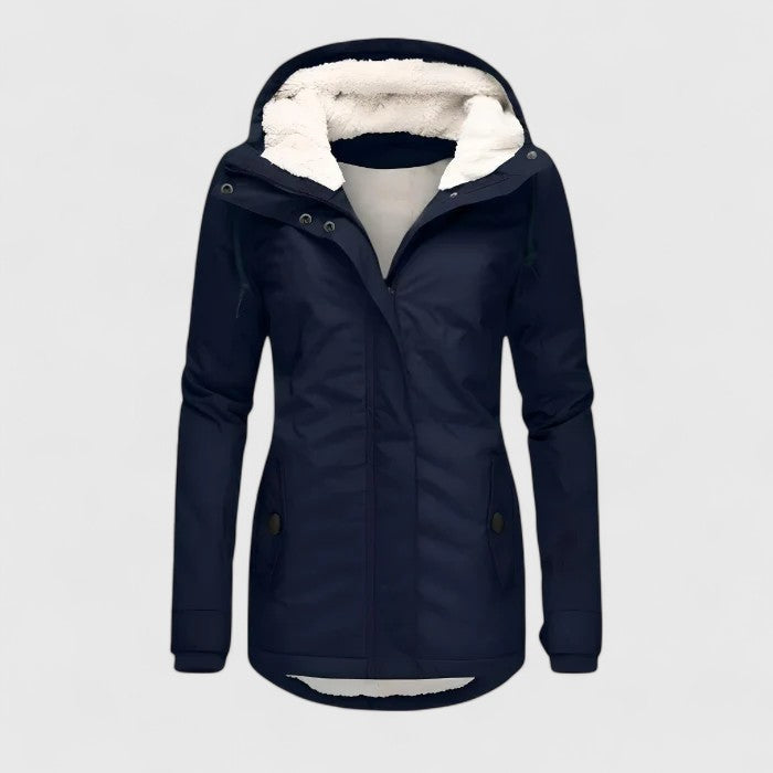 DELACROIX | Parka à capuche doublée pour femme Charlotte