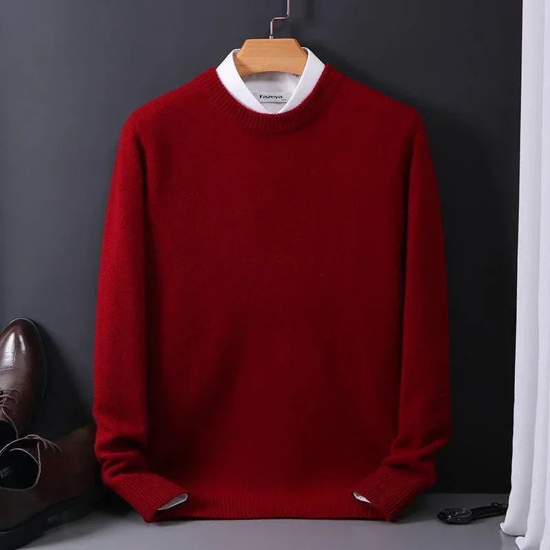 DELACROIX | Pull à col rond Marcel pour homme