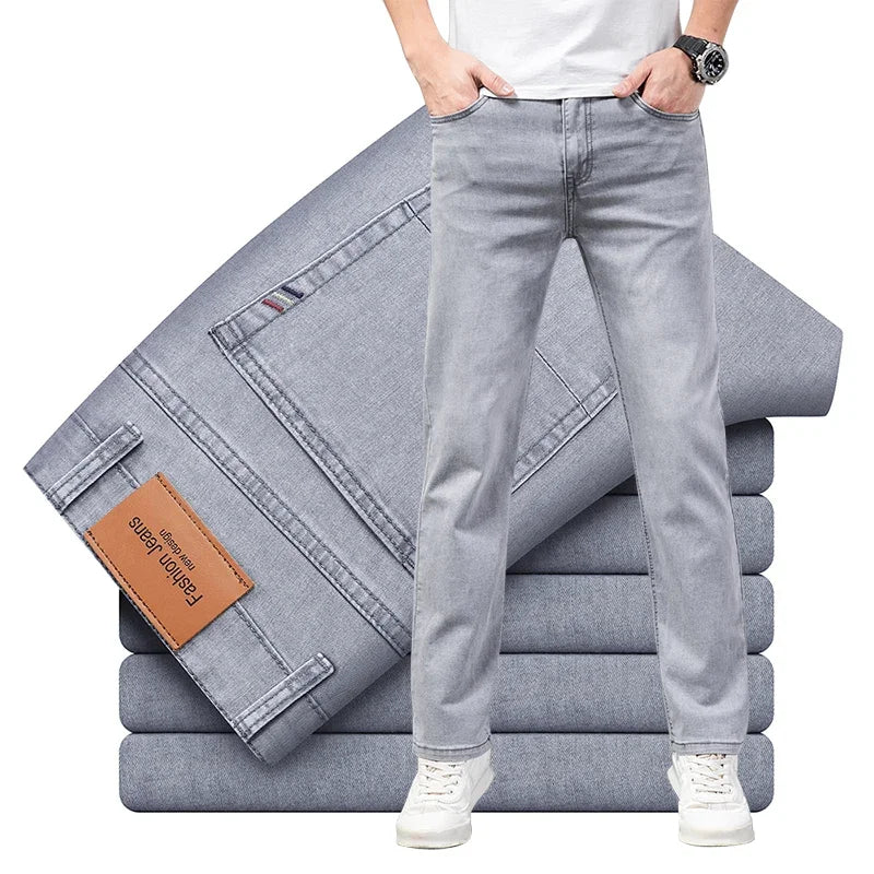 DELACROIX | Pantalon Julien pour homme coupe droite effet jean