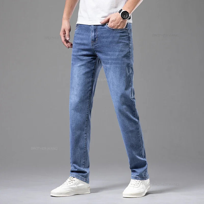 DELACROIX | Pantalon Julien pour homme coupe droite effet jean