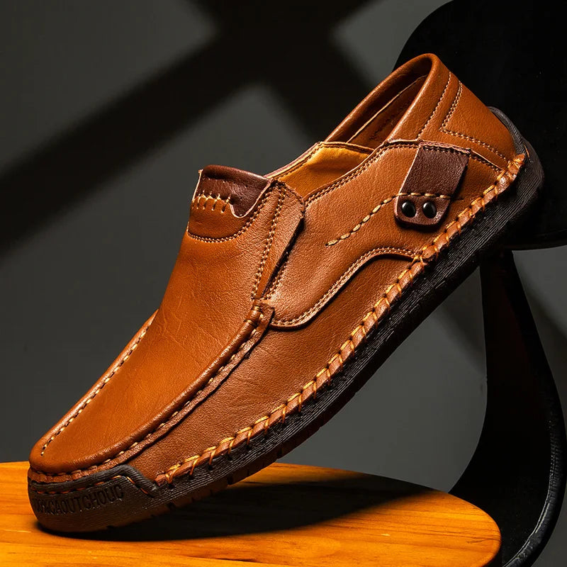 DELACROIX | Mocassins cousus pour homme Michel