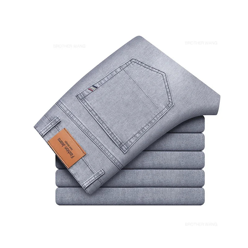 DELACROIX | Pantalon Julien pour homme coupe droite effet jean