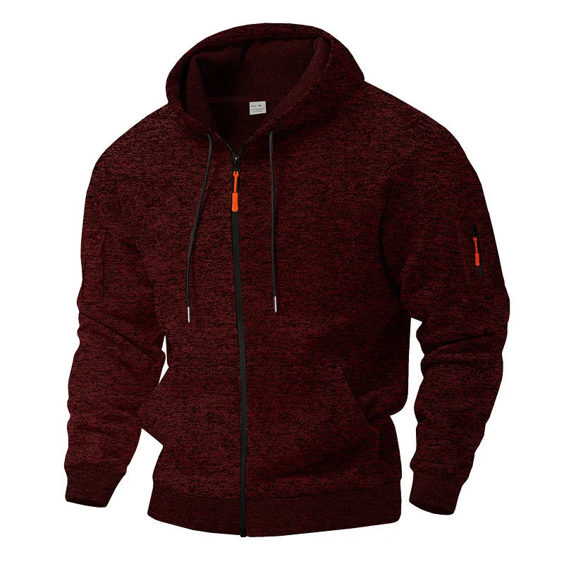 DELACROIX | Hoodie Zipper Jacket for Men - Éric