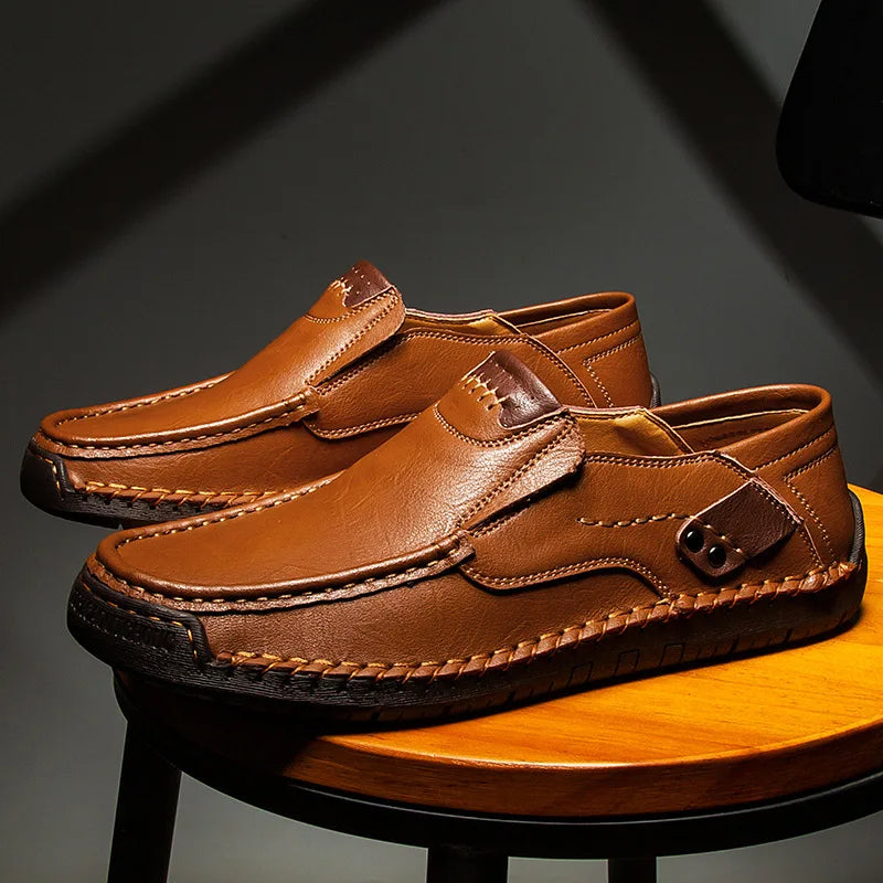 DELACROIX | Mocassins cousus pour homme Michel