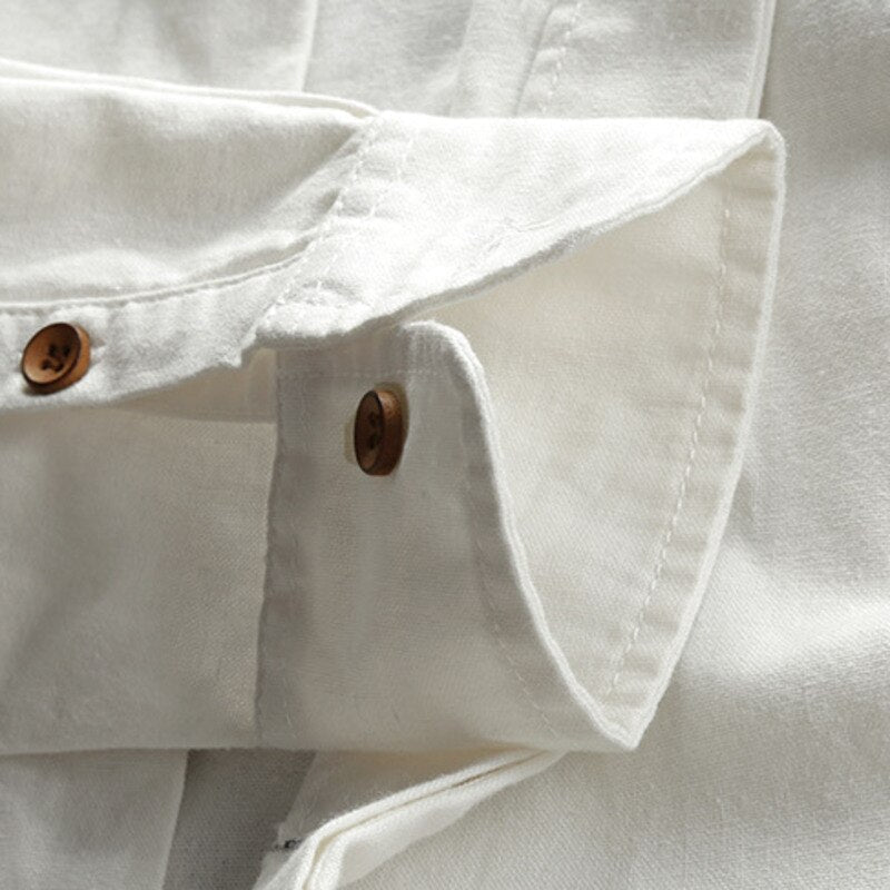 DELACROIX | Philippe Men's Mao Collar Shirt