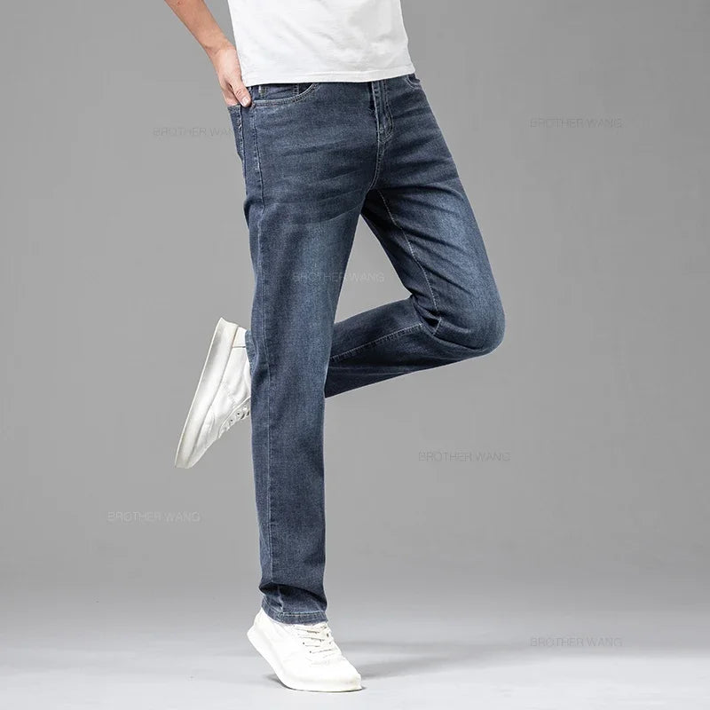 DELACROIX | Pantalon Julien pour homme coupe droite effet jean
