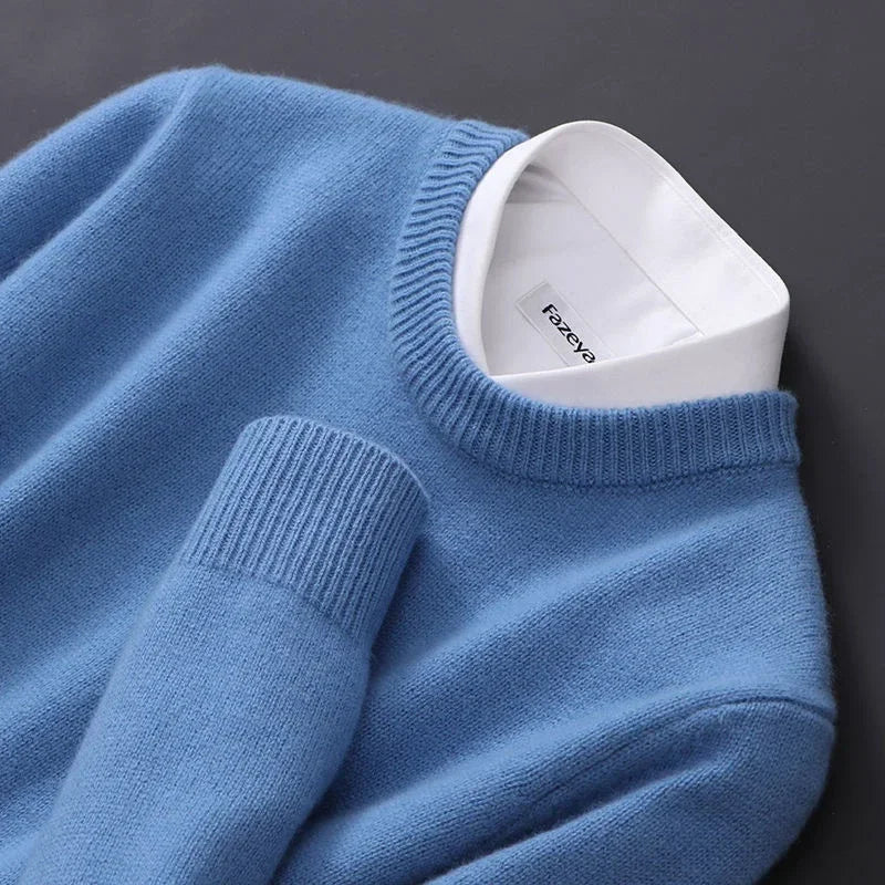 DELACROIX | Pull à col rond Marcel pour homme