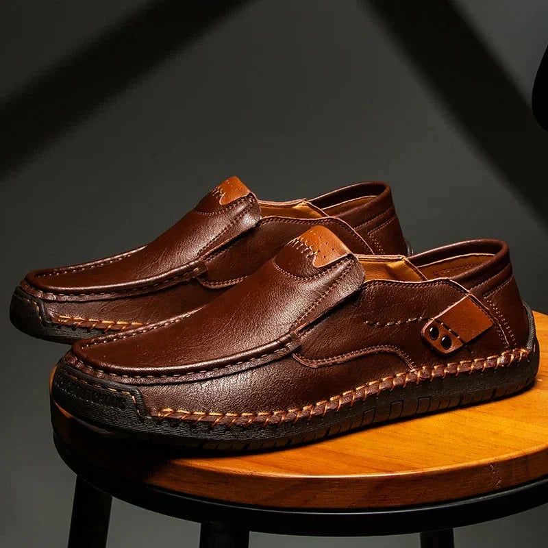 DELACROIX | Mocassins cousus pour homme Michel