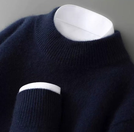 DELACROIX | Camille Women's Round Neck Knit Sweater