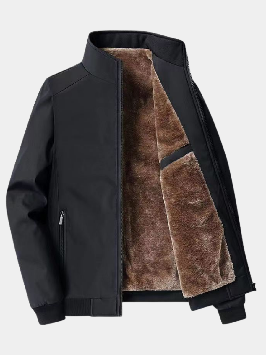 DELACROIX | Veste en jean doublée et fourrée pour homme