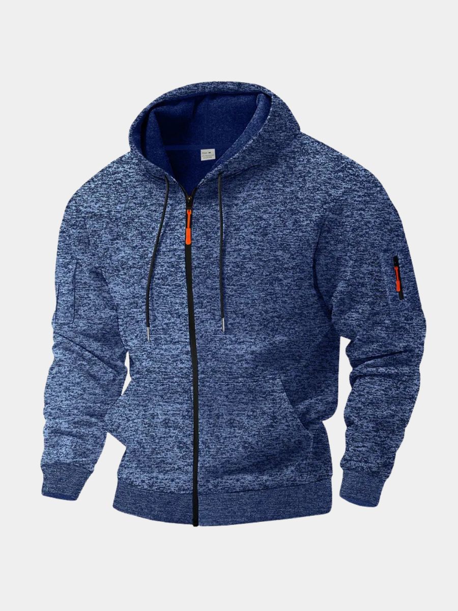 DELACROIX | Hoodie Zipper Jacket for Men - Éric