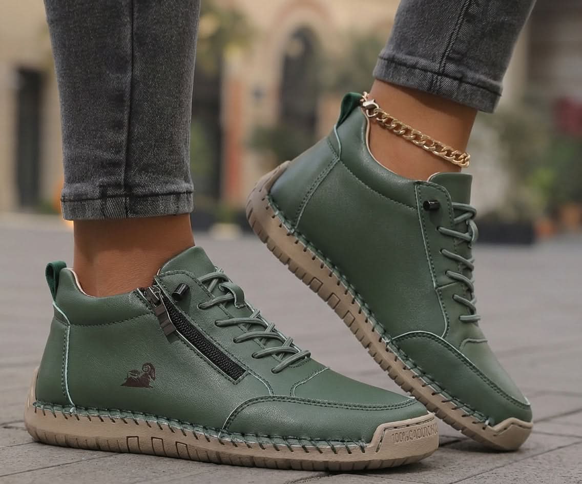 DELACROIX | Chloé Baskets montantes zippées pour femme