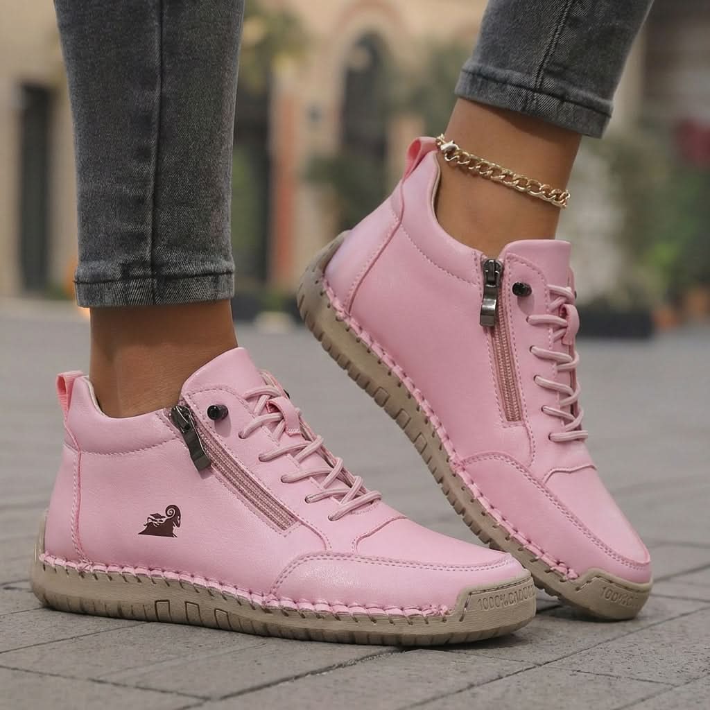DELACROIX | Chloé Baskets montantes zippées pour femme