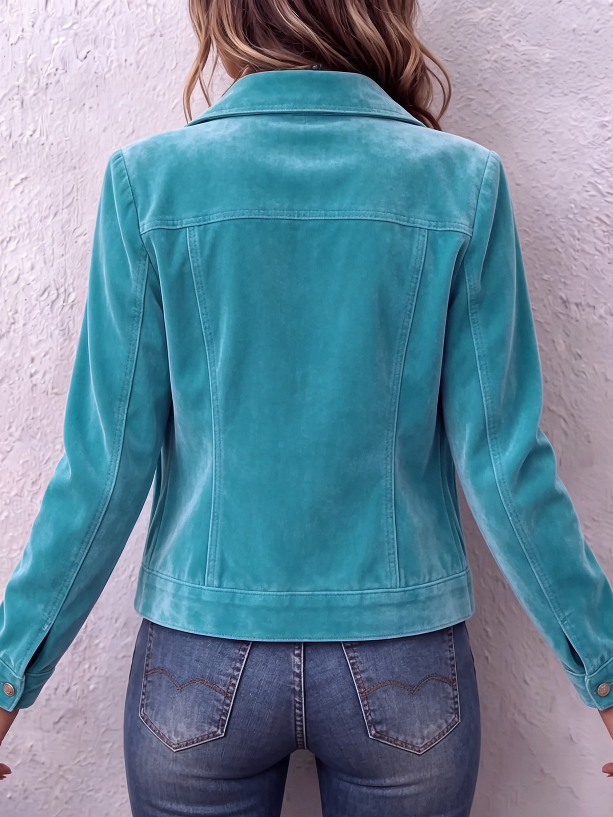 DELACROIX | Veste côtelée à boutons pour femme Margot