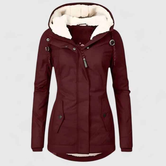 DELACROIX | Parka à capuche doublée pour femme Charlotte